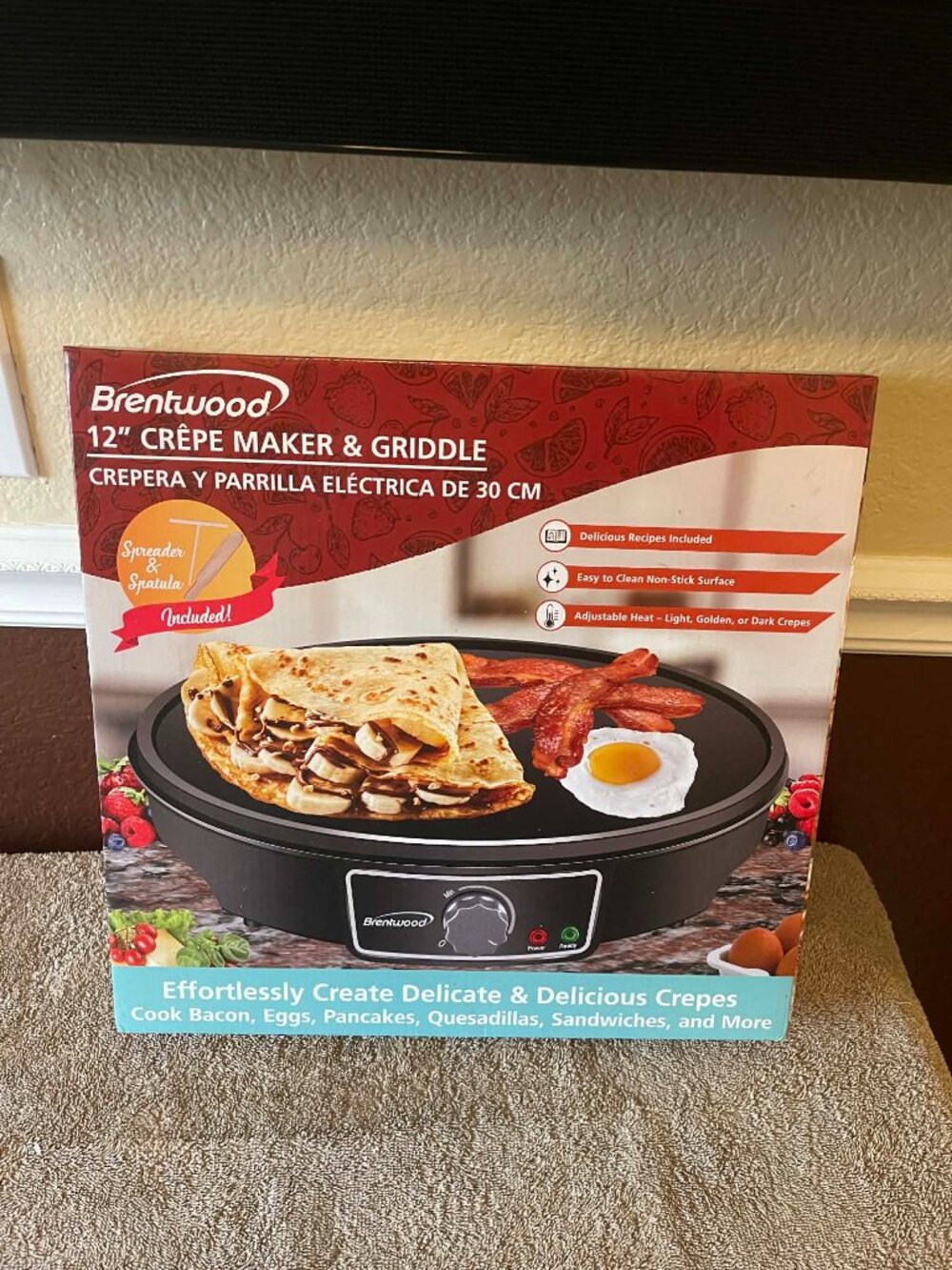 Brentwood crepe maker